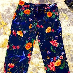 COPY - Old navy floral slacks size 4